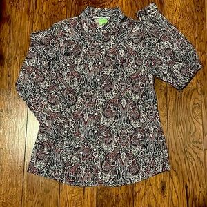 Cinch Paisley Western Shirt